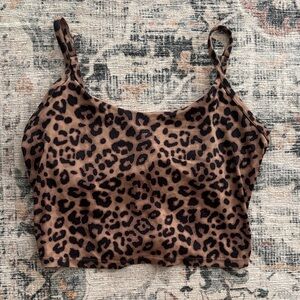 Joylab Leopard workout bralette